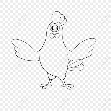 Manok Clipart Itim At Puti Manok Clipart Itim At Puti,puti PNG.